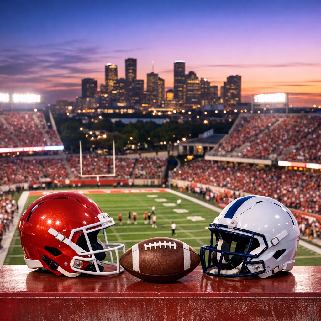 Houston Football Home Game Kick Times Set for First Two