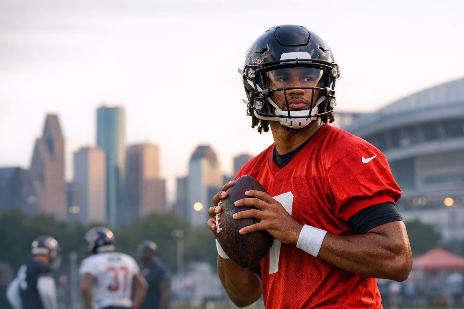 C.J. Stroud opens Texans OTAs with notes on Year 3