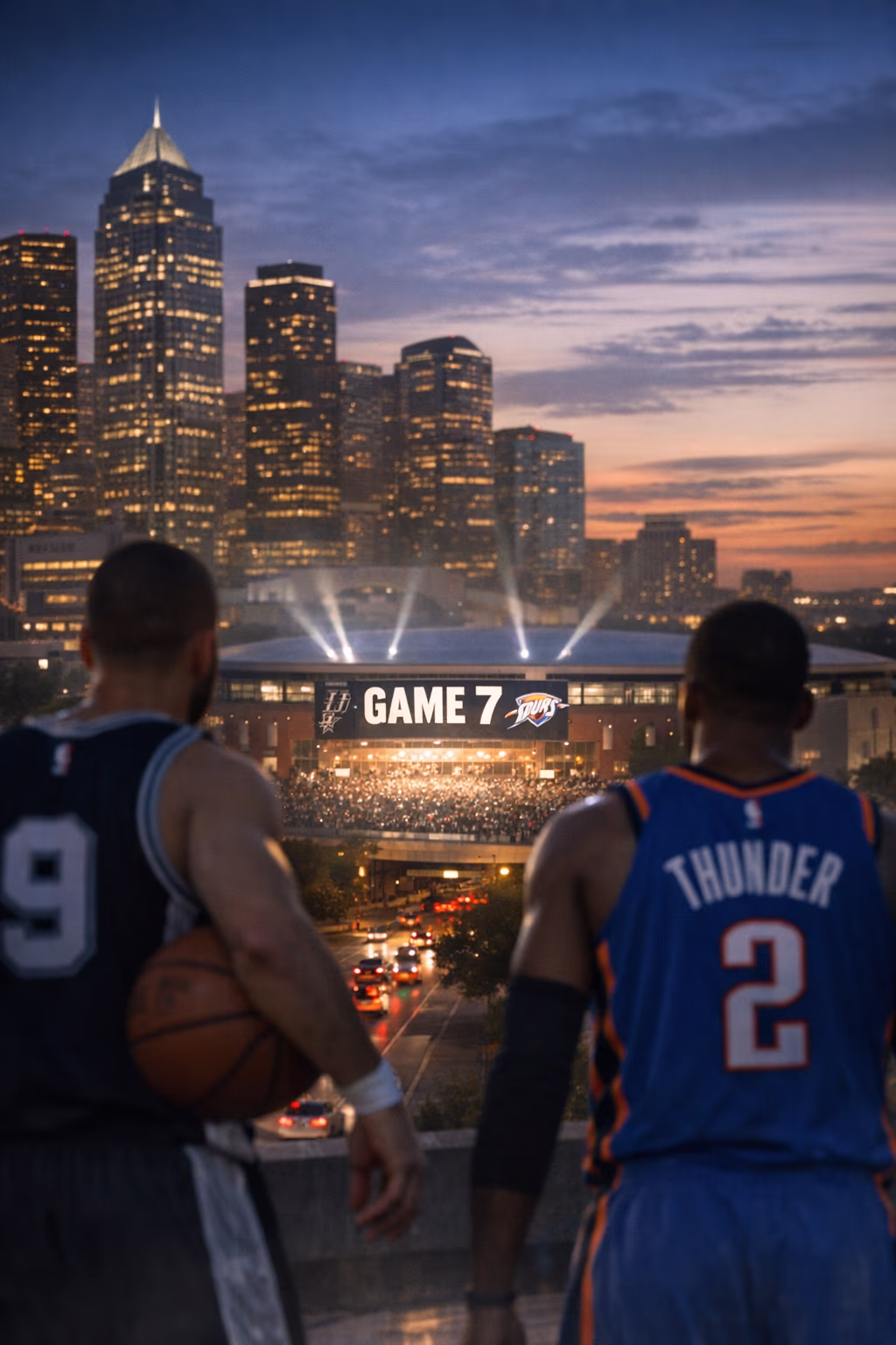 Spurs Force Game 7 Against Thunder in West Semis