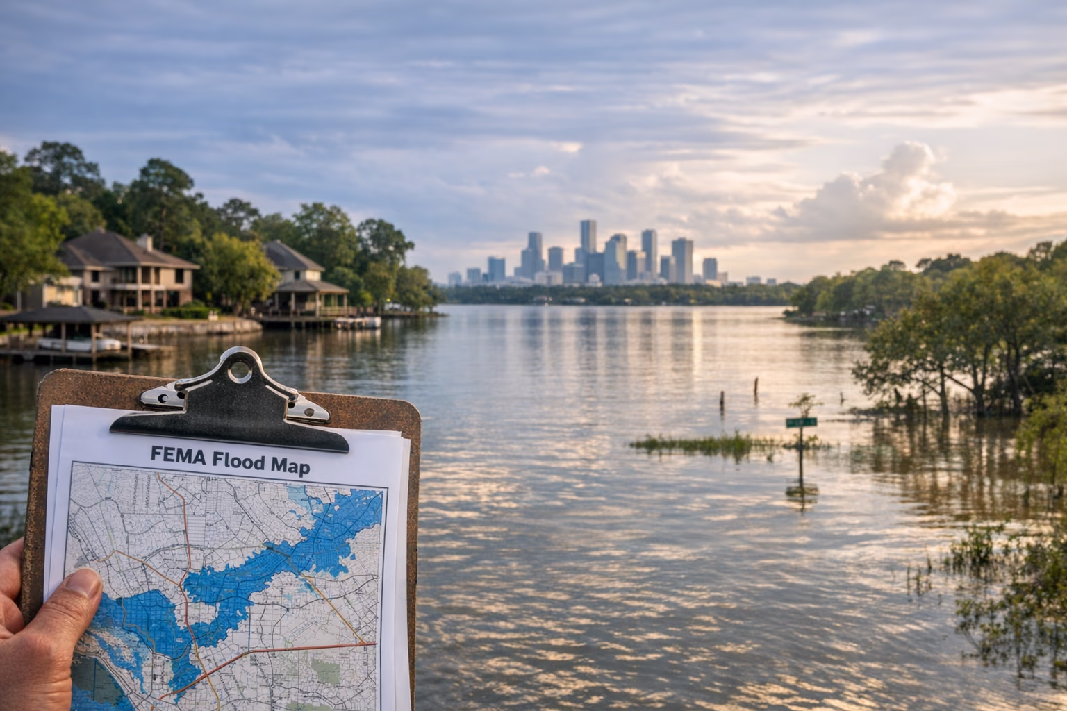 FEMA Draft Flood Maps May Shift Lake Houston Insurance Rules