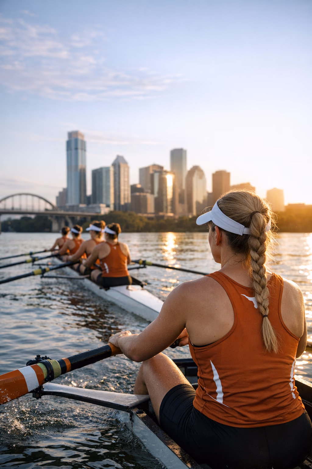 Marg Van der Wal adds Dutch depth to Texas rowing