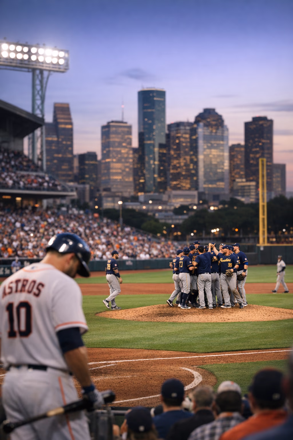 Houston Astros fall to Brewers at Daikin Park