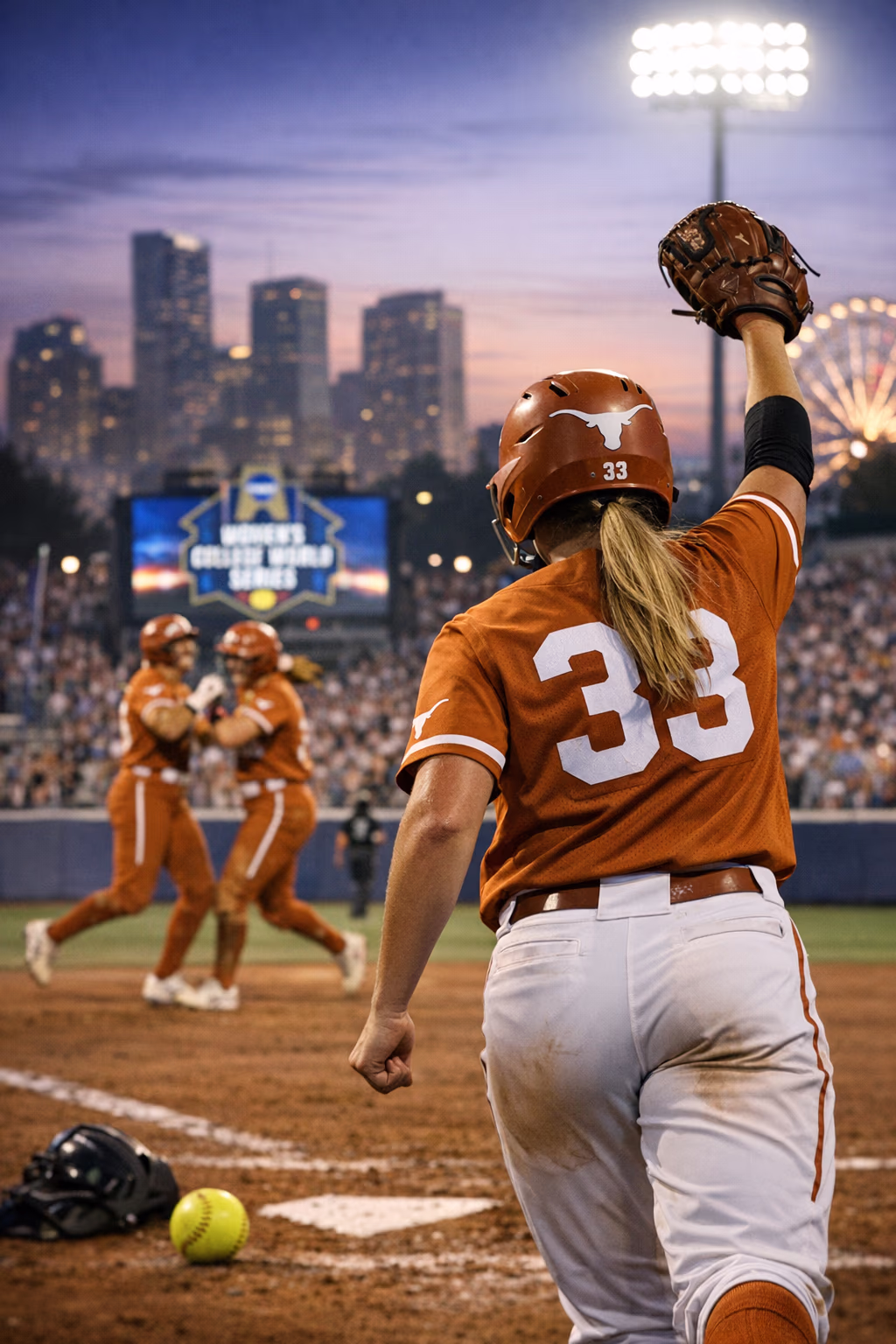 Texas softball shuts out Mississippi State at WCWS