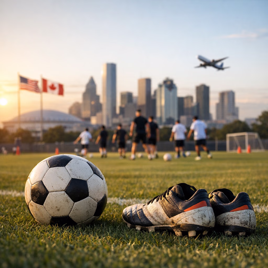 World Cup home bases mapped across North America