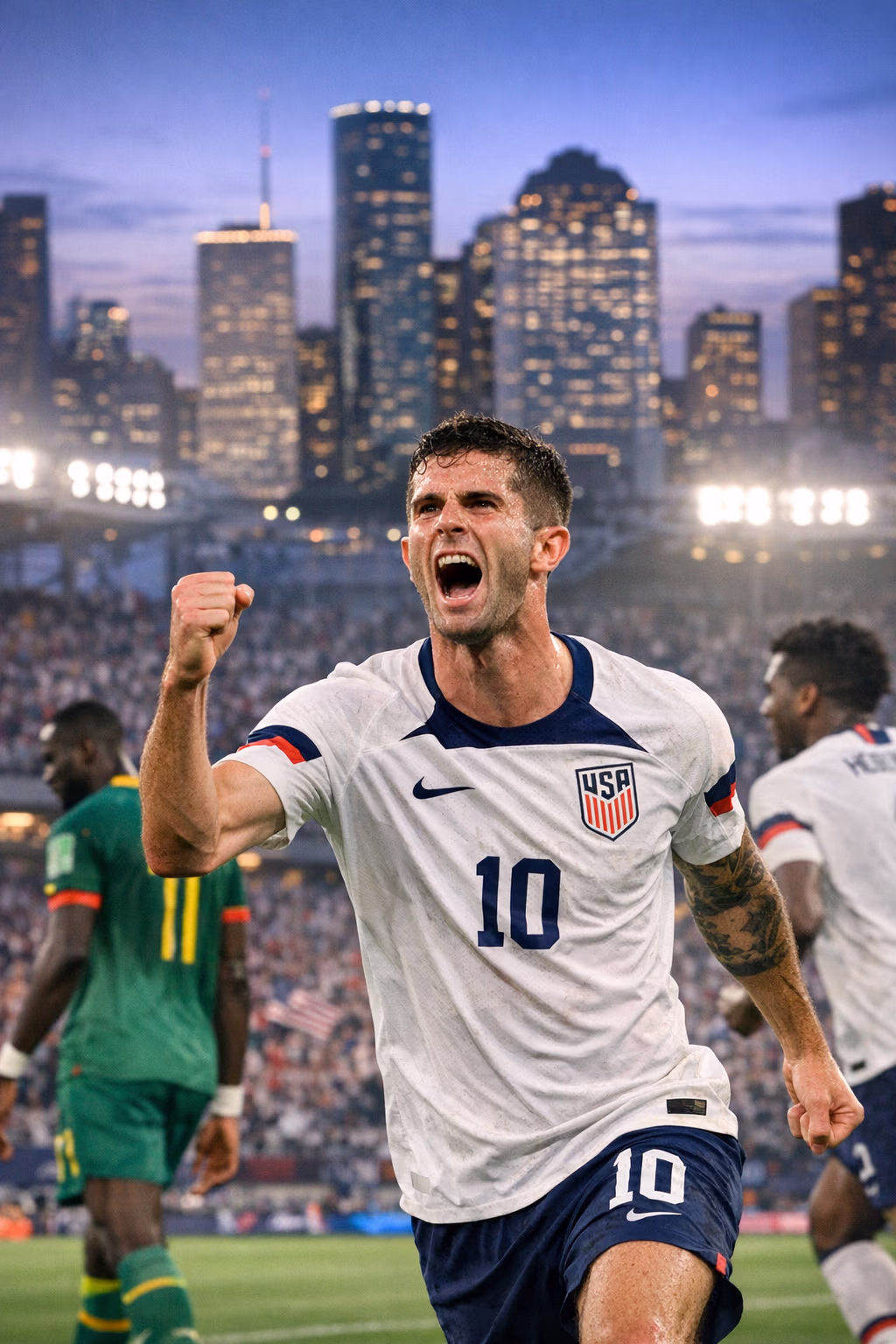 Christian Pulisic scores in USMNT win over Senegal