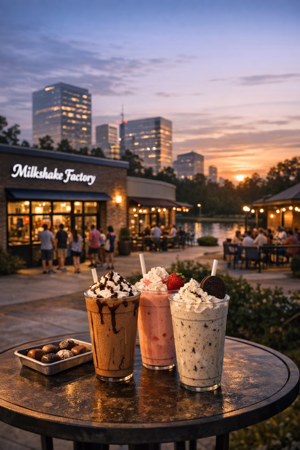 Milkshake Factory Opens at The Woodlands Village Center