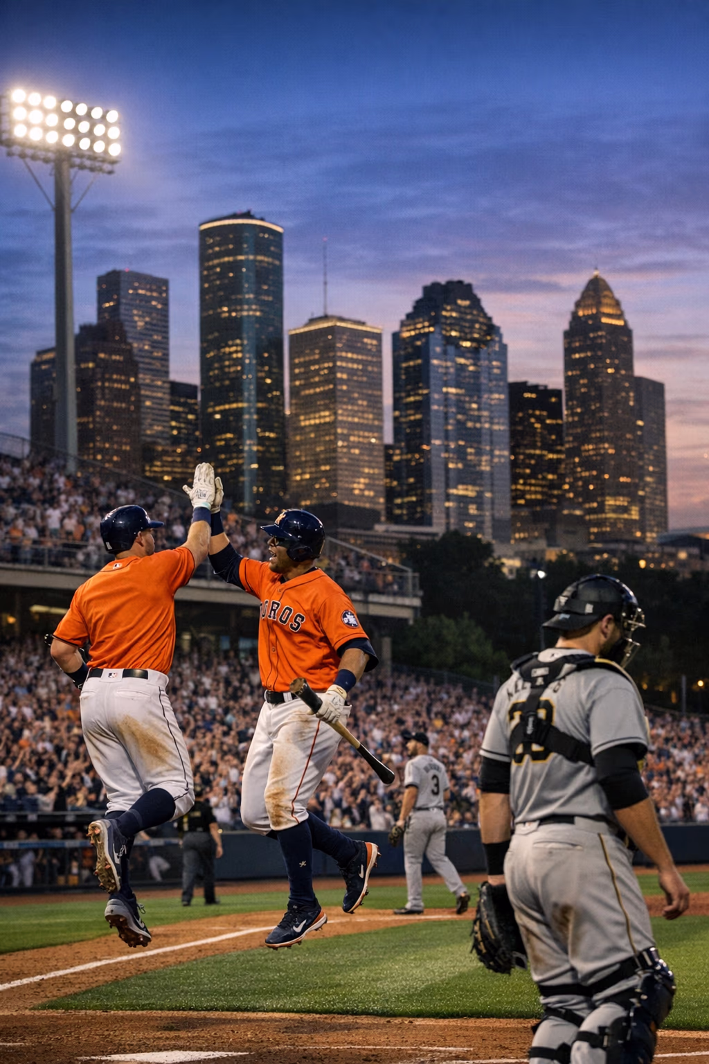 Houston Astros beat Pirates at Daikin Park on June 2