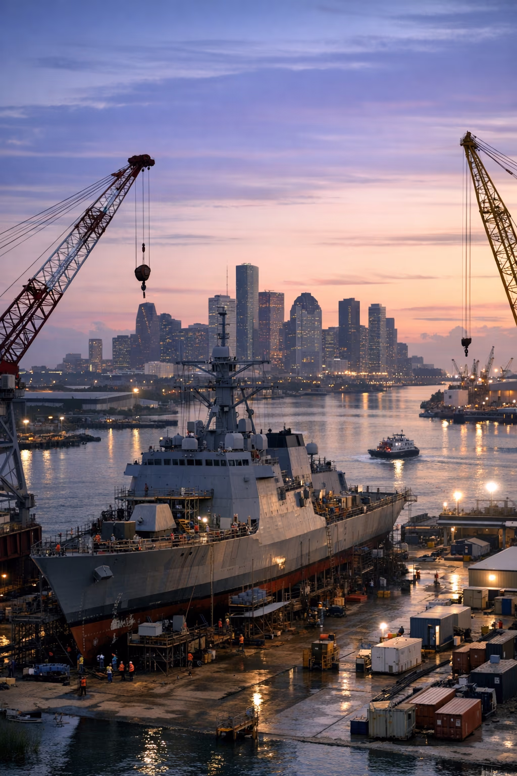 Davie Defense Launches $1B Texas Shipbuilding Project