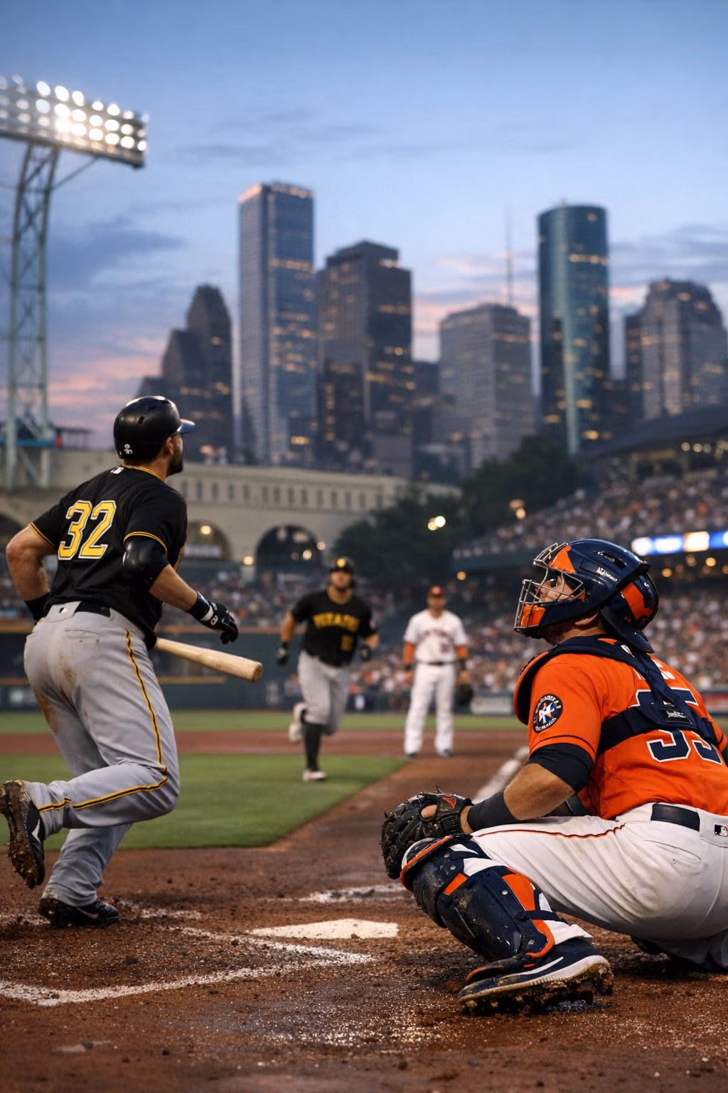 Astros fall to Pirates 10-6 in Houston series opener