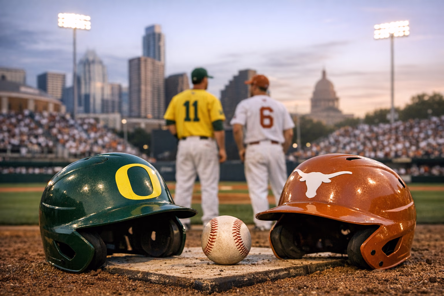 Oregon baseball meets Texas in Austin Super Regional