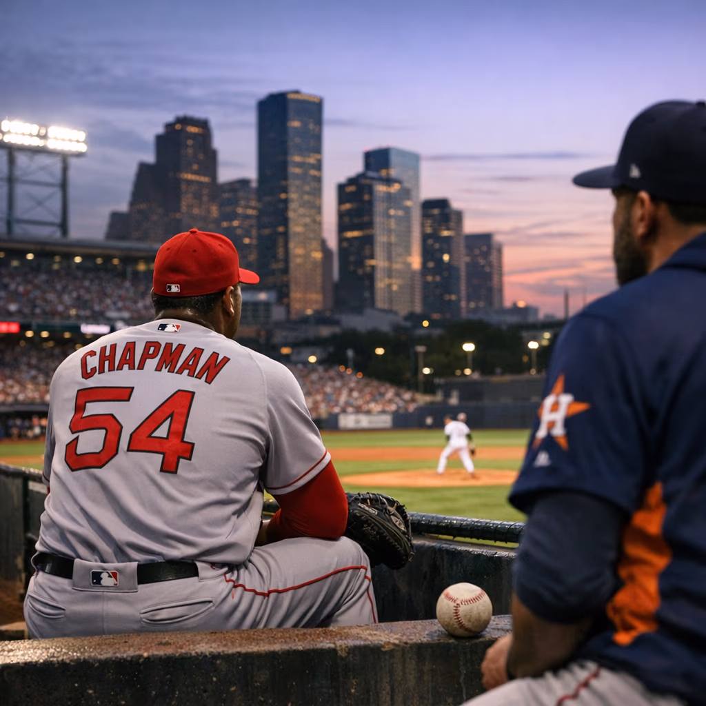 Aroldis Chapman Trade Rumors Reach the Astros' AL Rival
