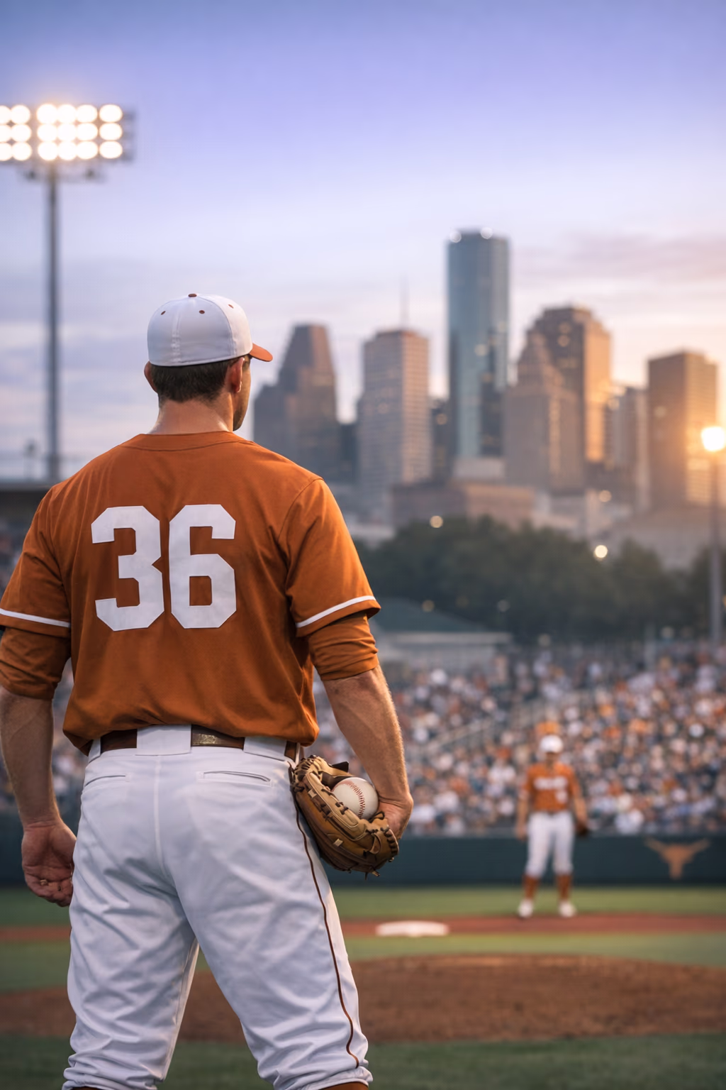 Texas starting pitcher set for Holy Cross regional game