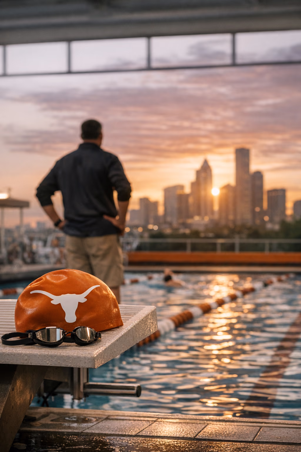 Jon Alter Leads Texas Women’s Swimming Program