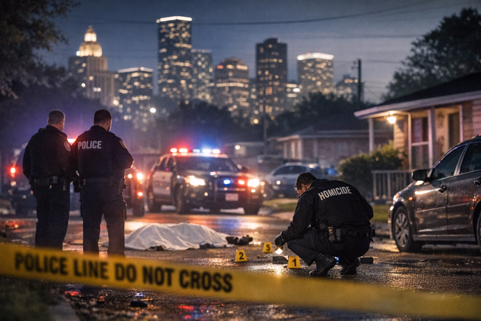 Fatal Shooting Investigation Underway at 7740 Bretshire Drive