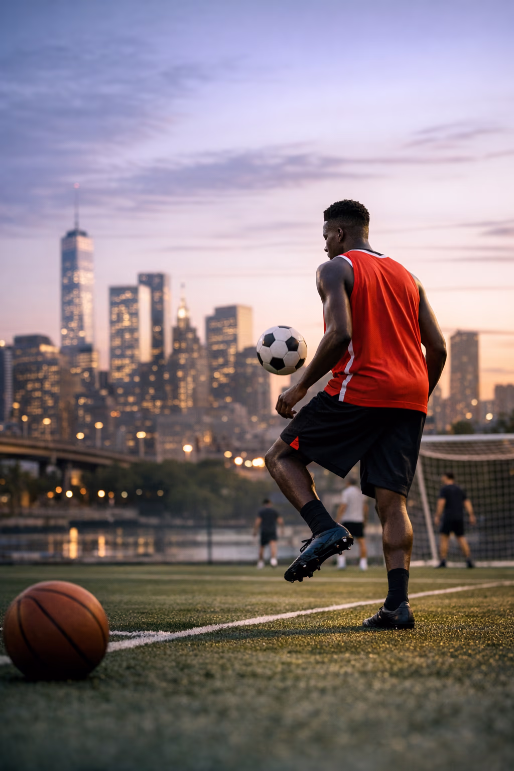 Clint Capela Names His Starting Five of NBA Soccer Players