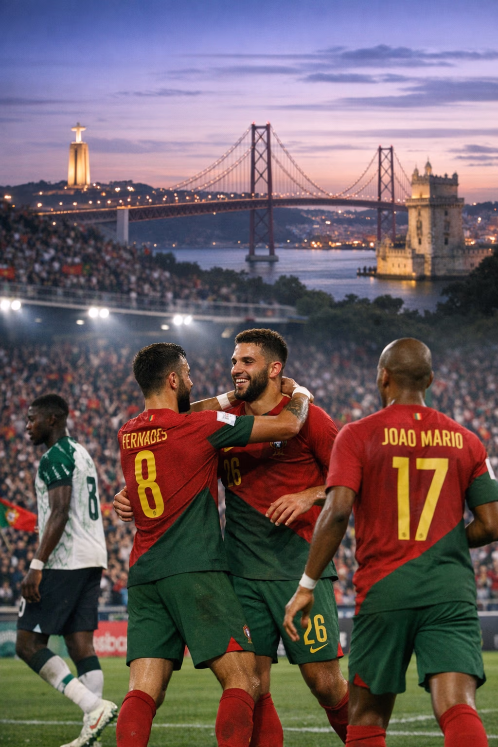 Portugal beat Nigeria 4-0 in World Cup warmup
