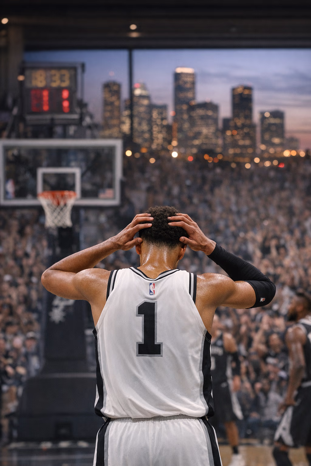 Victor Wembanyama misses late free throws in NBA Finals