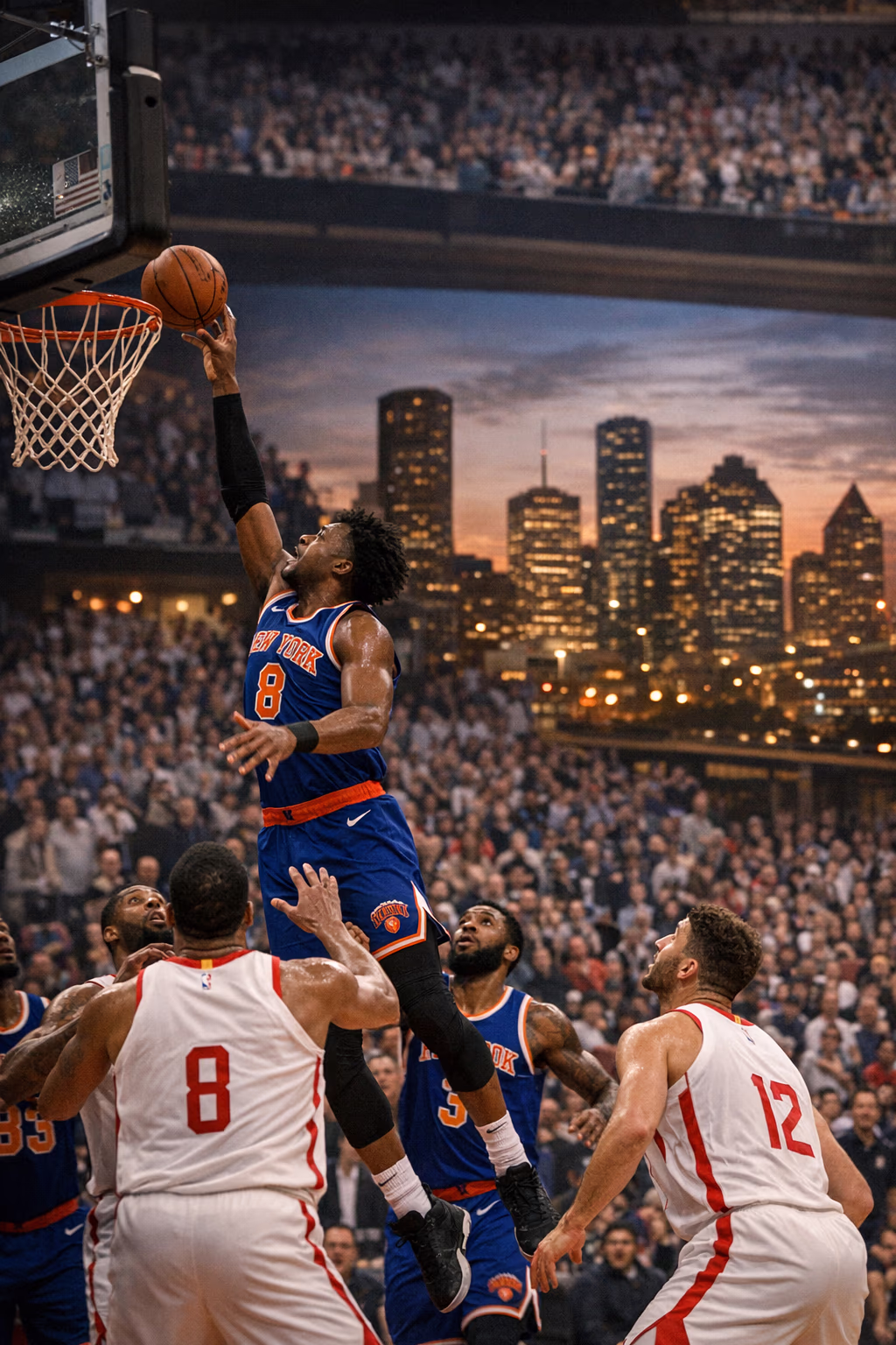 OG Anunoby tip puts Knicks one win from East finals