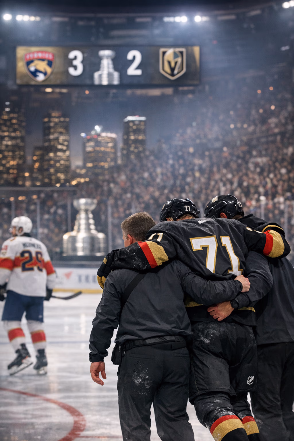 William Karlsson Injury Leaves Golden Knights Down 3-2
