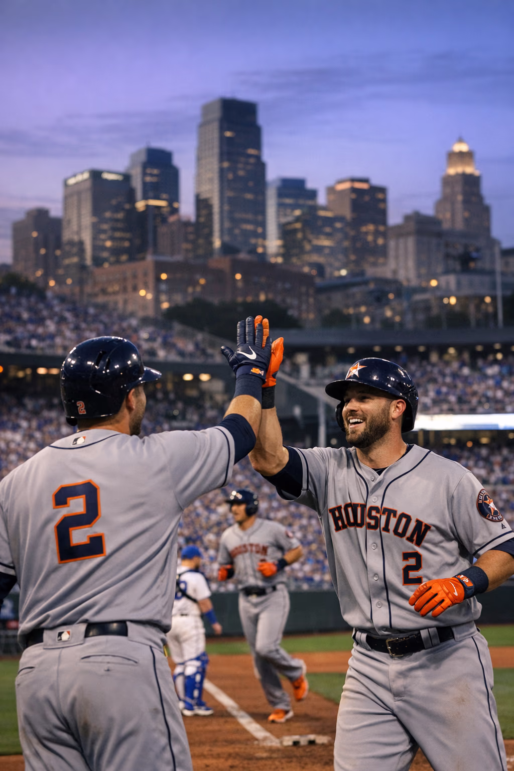Astros slug past Royals again behind late offense