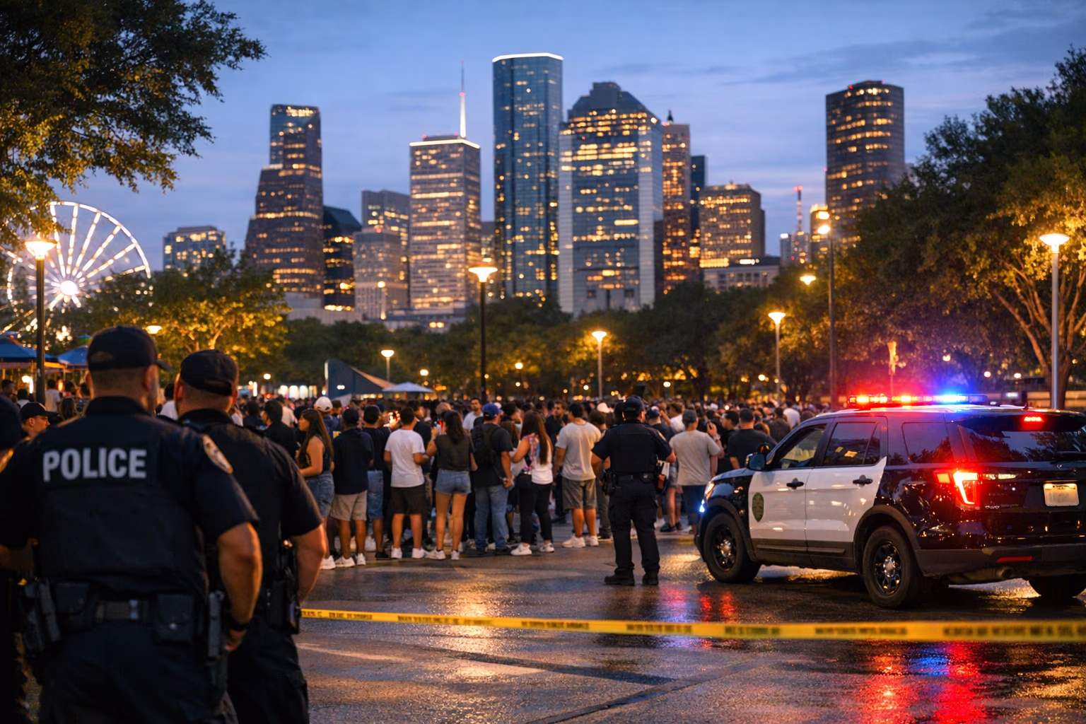 Downtown Houston park incident prompts police response