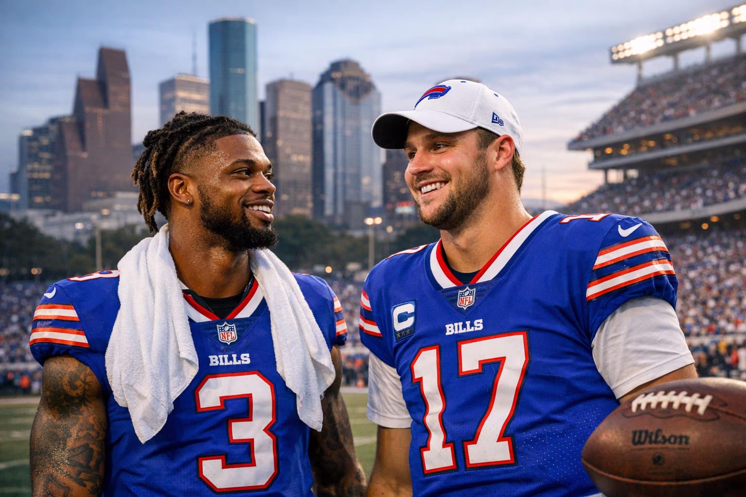Damar Hamlin backs Bills Super Bowl push after Knicks title