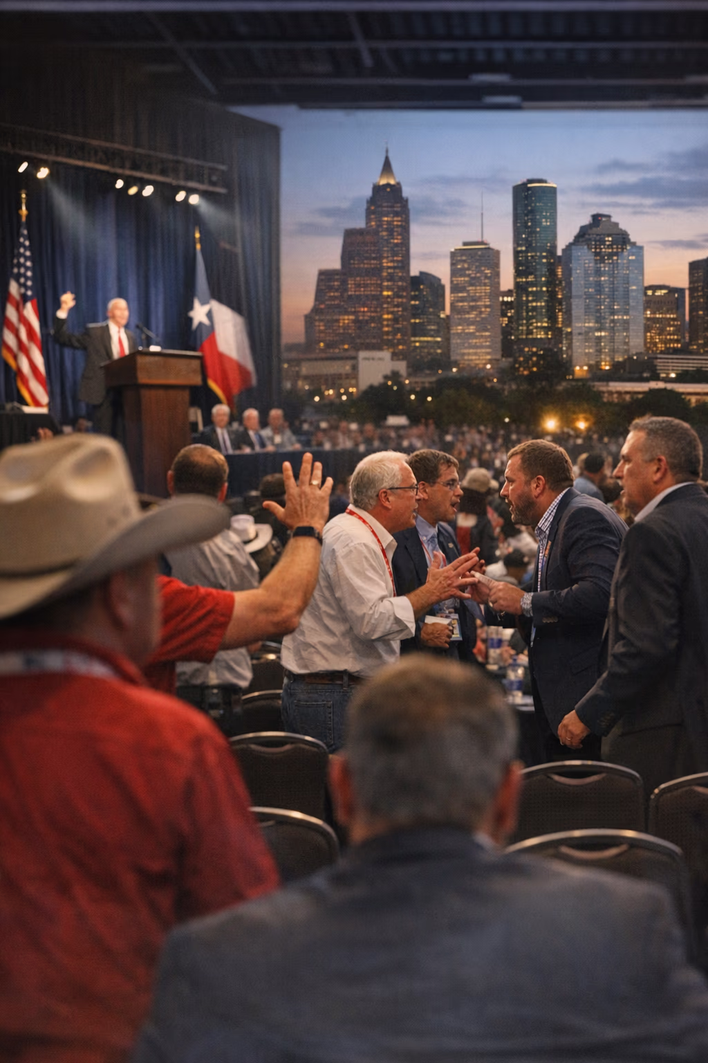 Texas GOP convention opens with unity call and friction