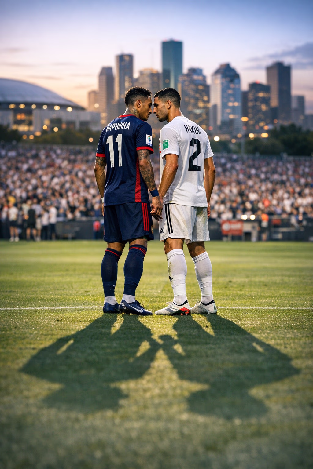 Raphinha and Hakimi Photo Grabs Global Soccer Attention