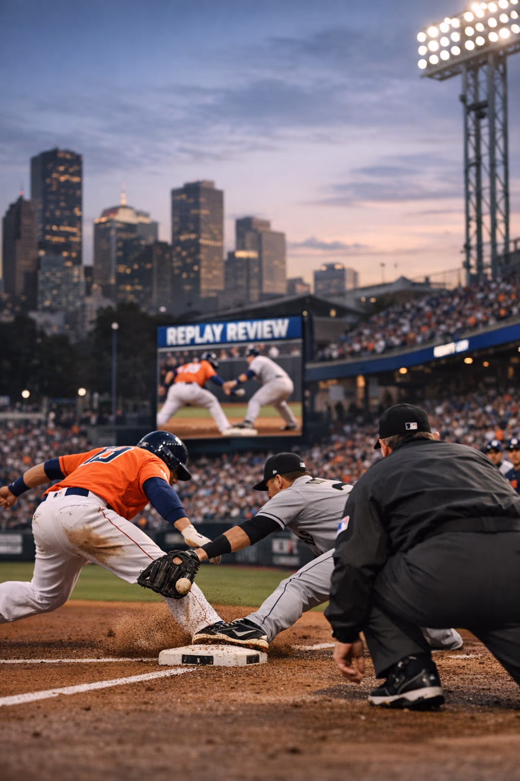 Jeremy Peña replay review keeps Astros rally alive