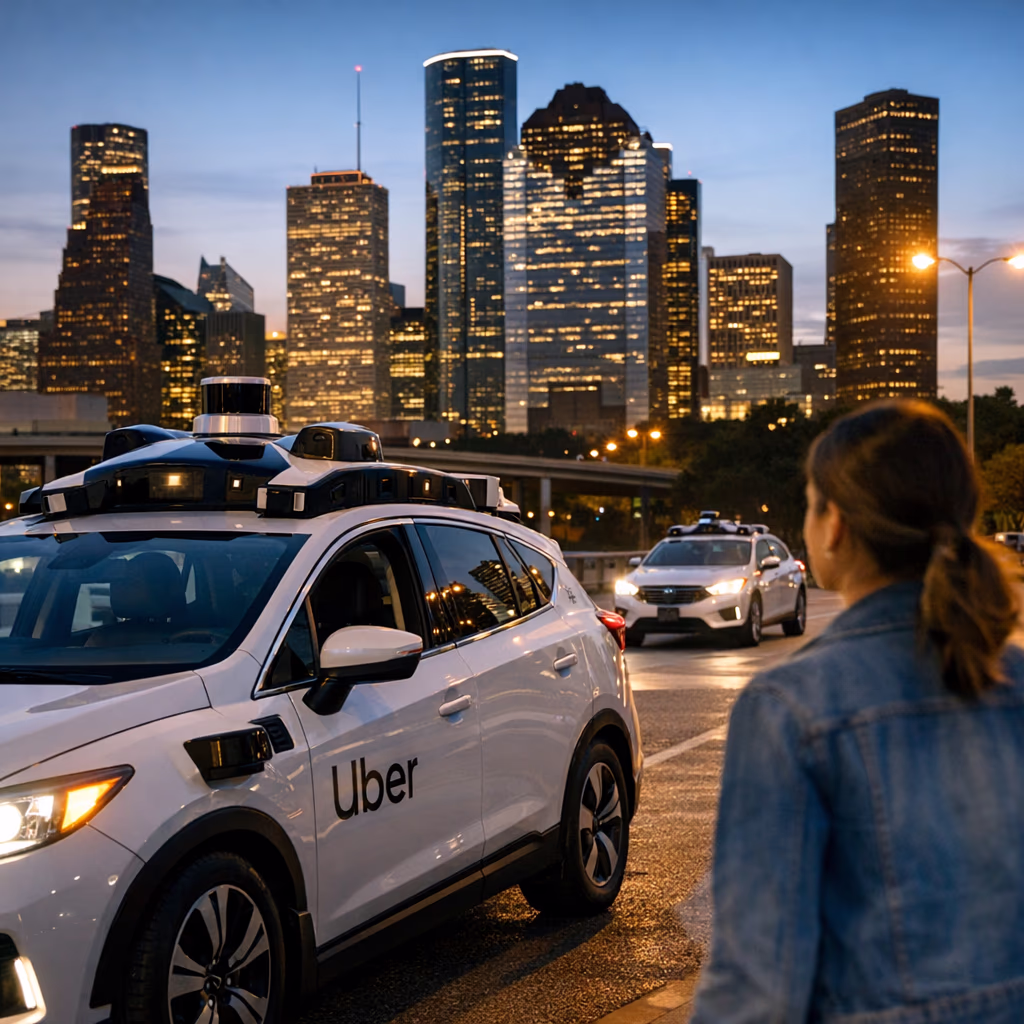 Uber Robotaxi Service Expands to Houston