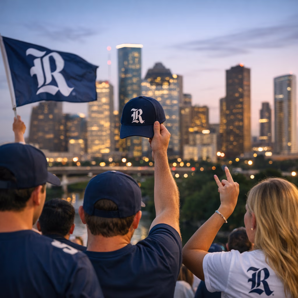 Rice Athletics Rep The R Campaign Debuts in Houston