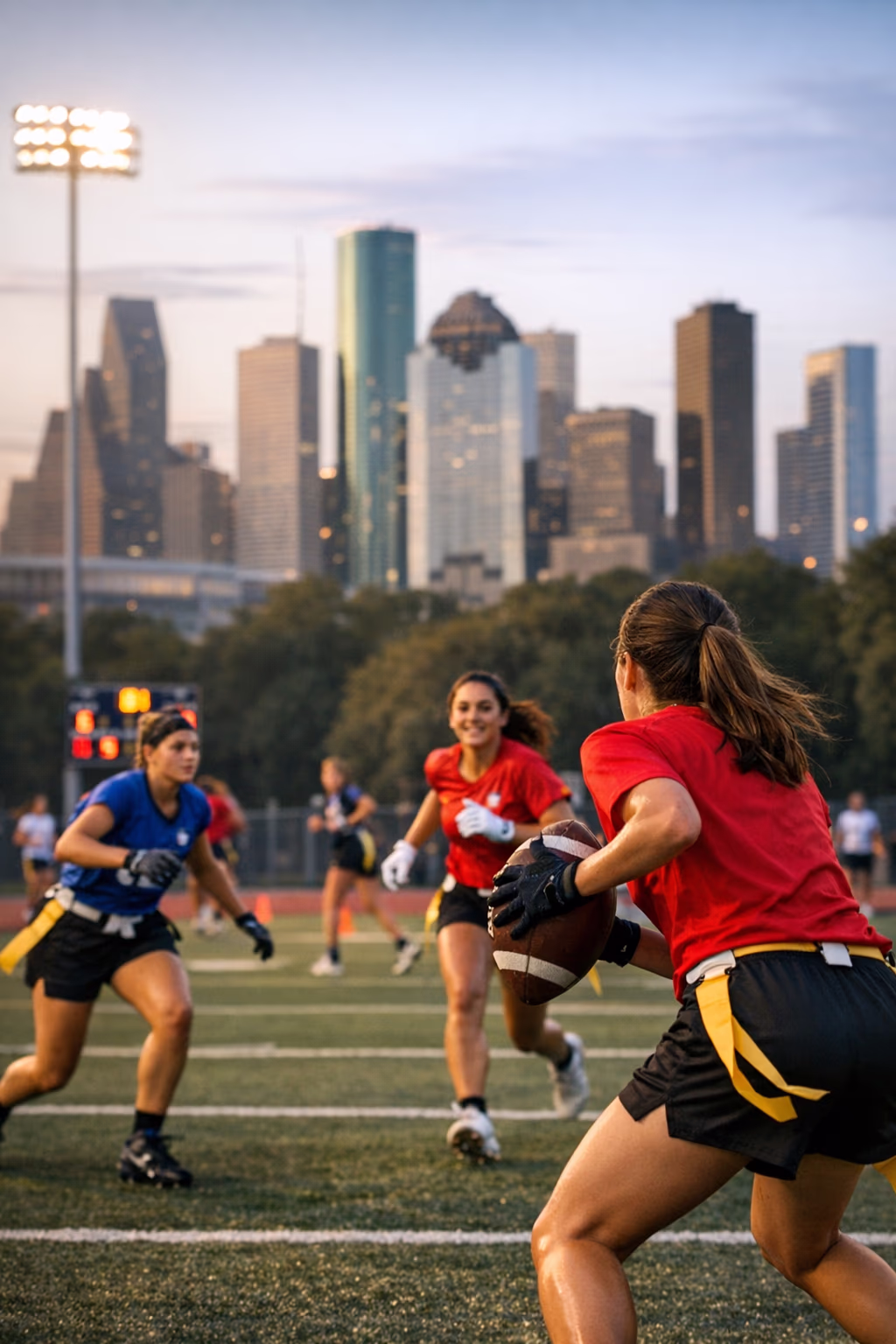 Girls Flag Football Gains Ground at Texas High Schools