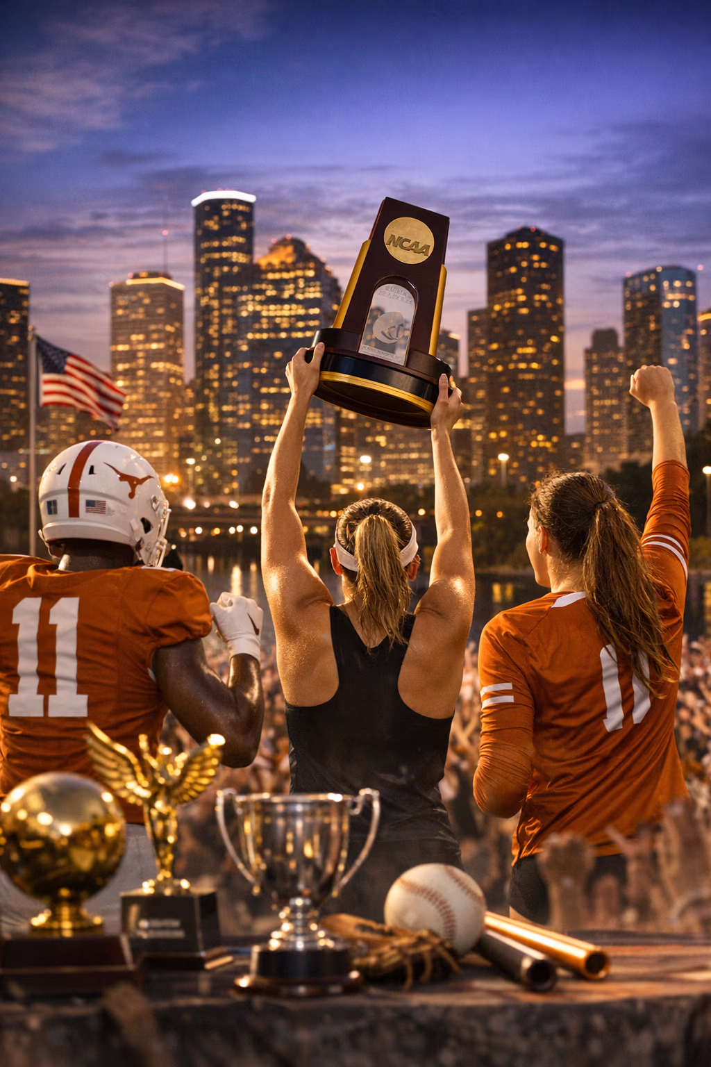 Texas Athletics posts 11 NCAA top-five finishes in 2025-26