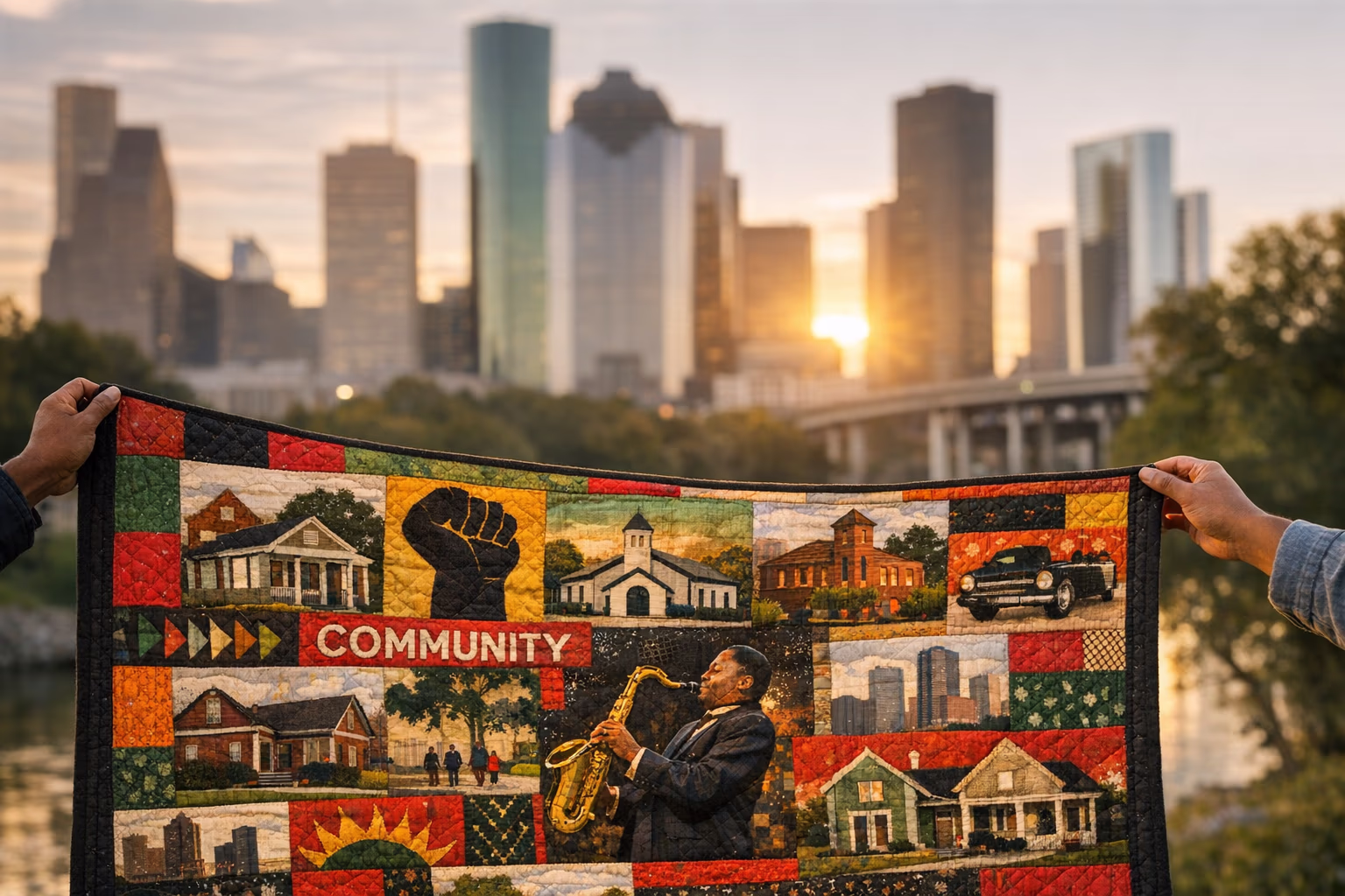 Historic Black Neighborhoods Quilt Debuts in Houston