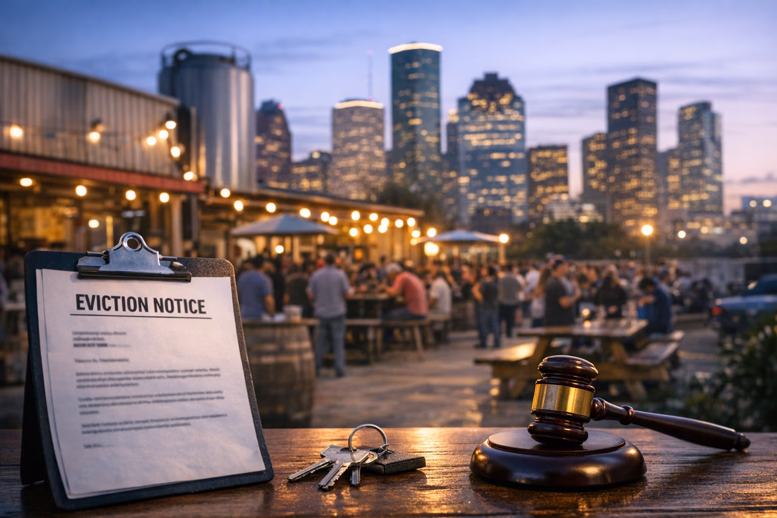 8th Wonder Brewery Eviction Case Moves Ahead in Houston