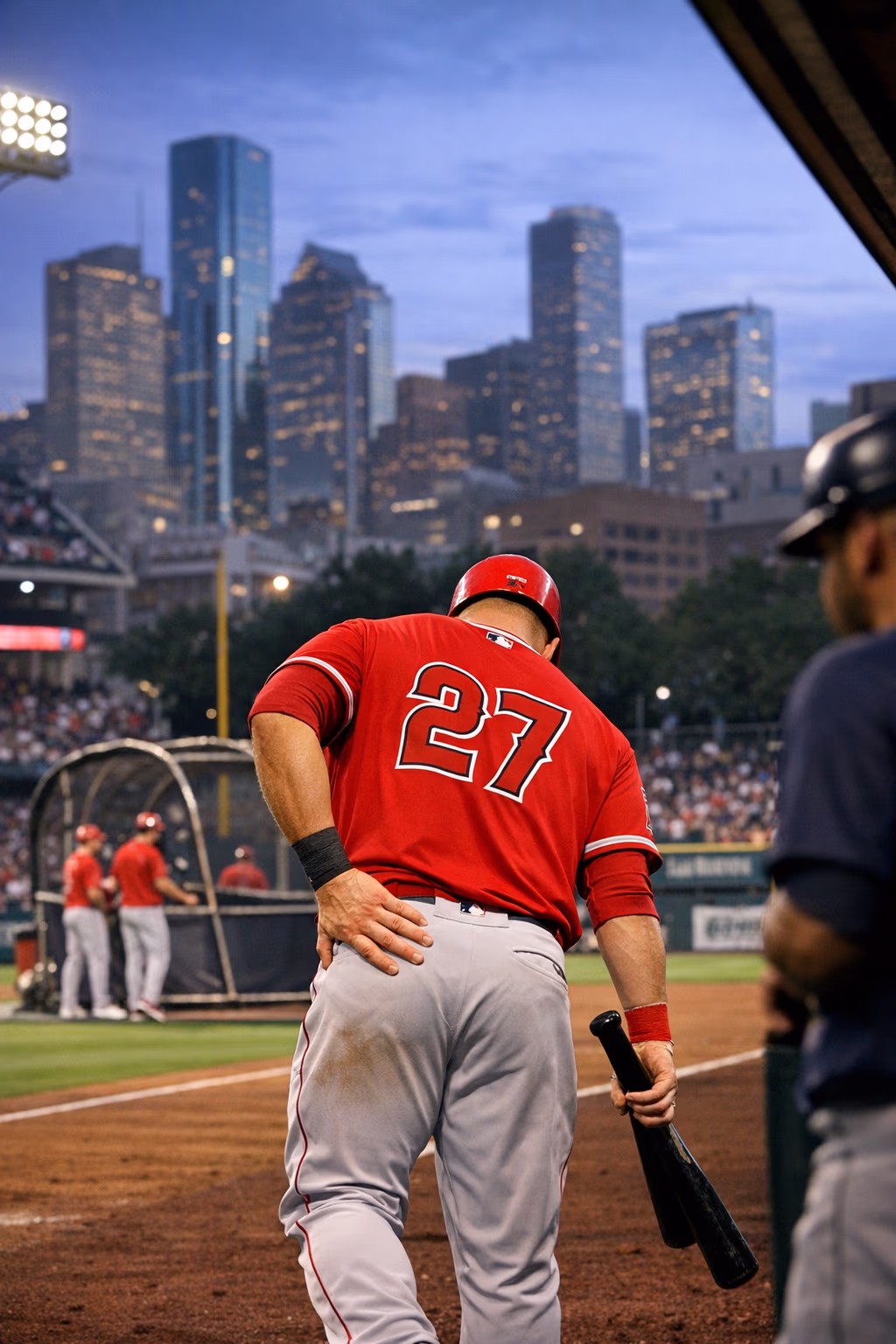Mike Trout Hamstring Injury Hits Angels Before Houston Trip