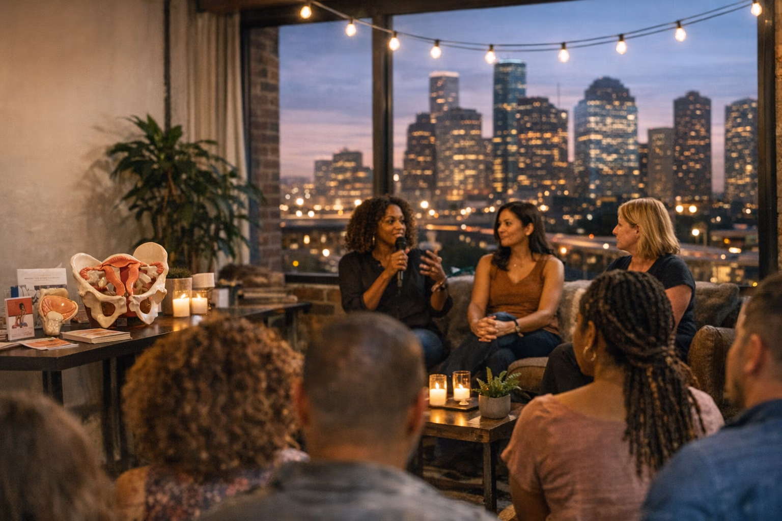 Reproductive Health Event Draws Houston Crowd to Herbal Noir