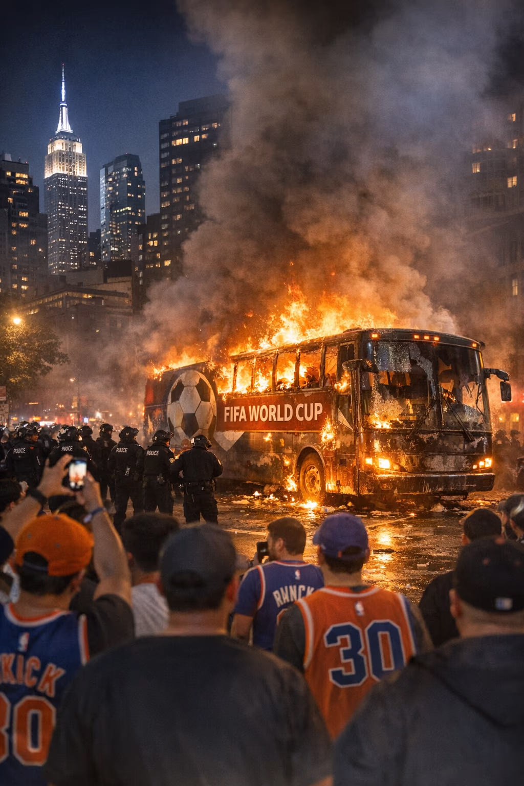 Knicks celebration chaos jolts Manhattan after playoff win