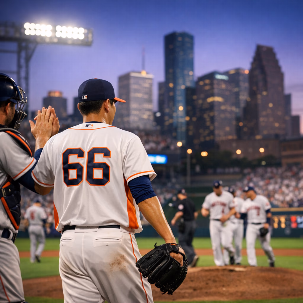 Kai-Wei Teng steadies Astros in series win over Guardians