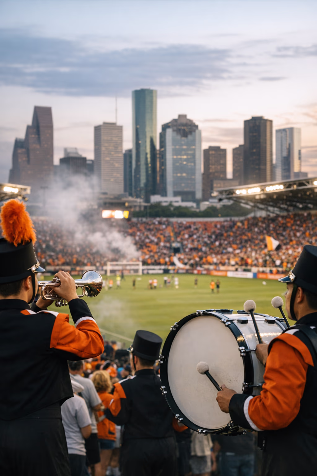 Houston Dynamo Matchday Clip Highlights Local Band Visit