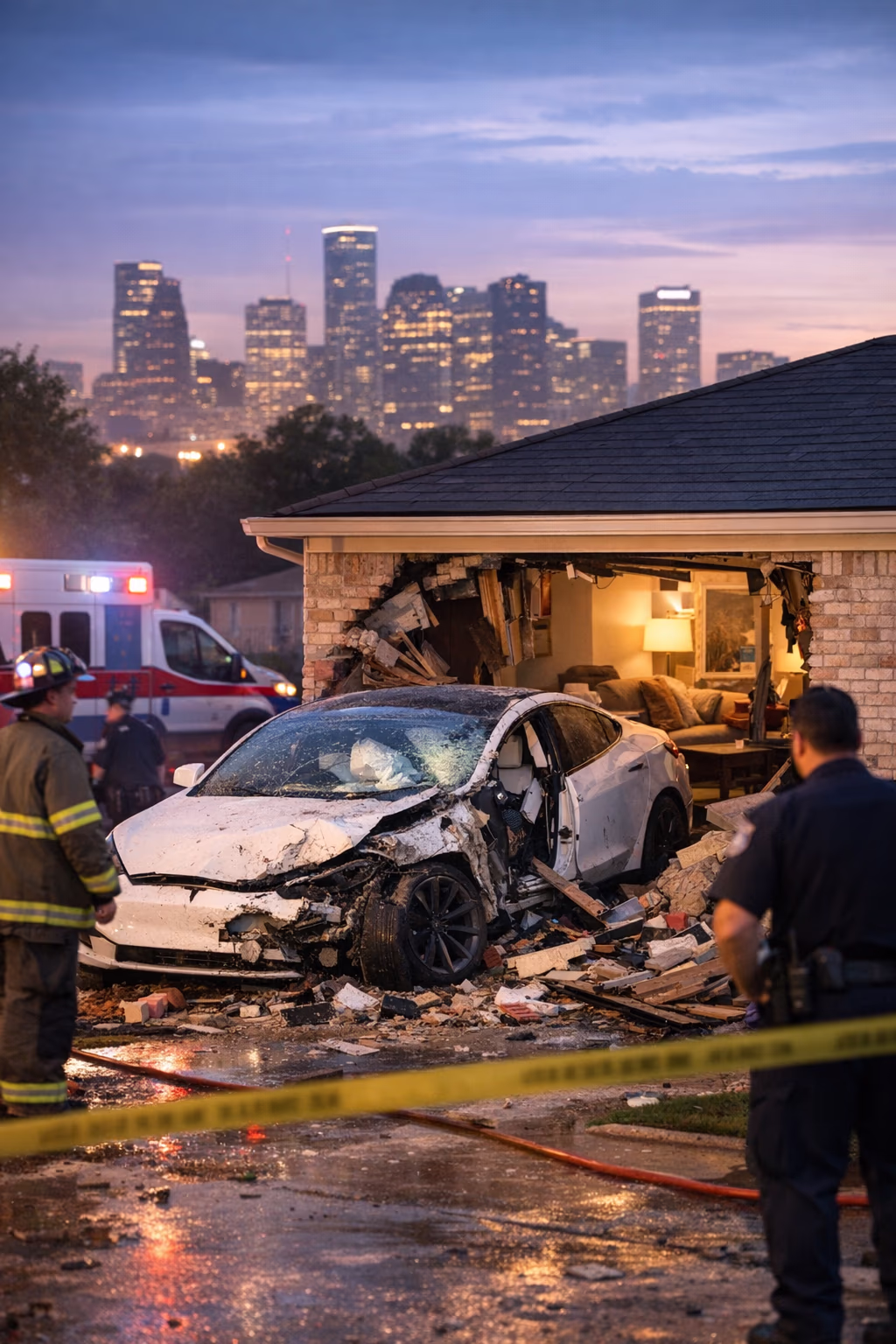 NHTSA investigates Tesla crash into Texas home