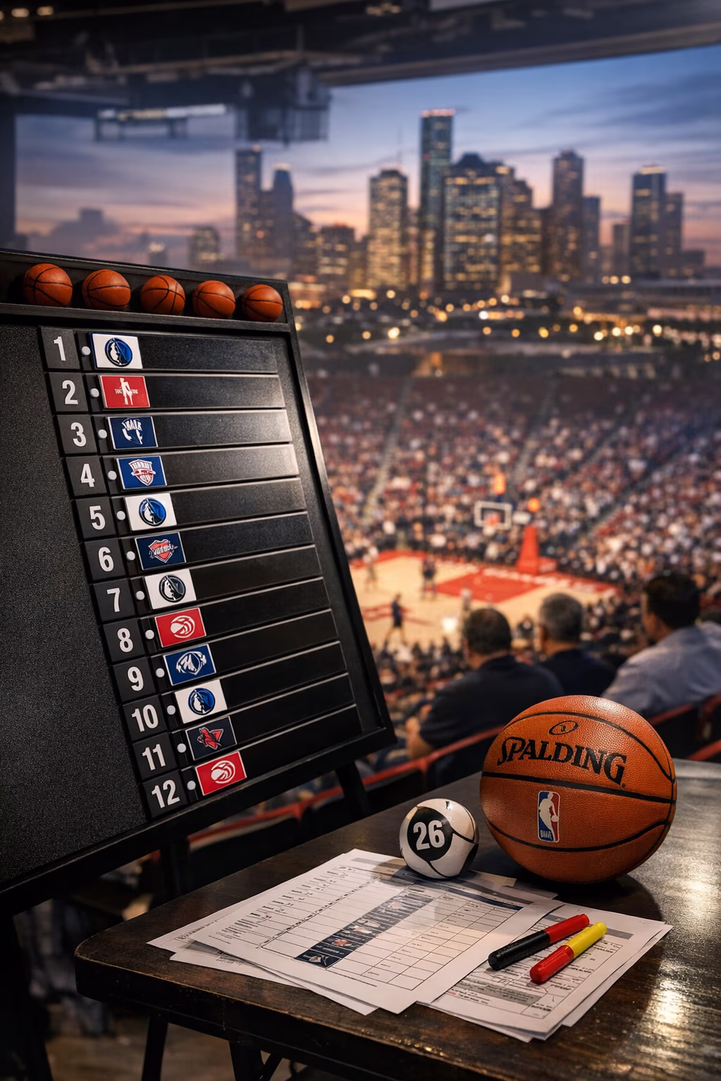 2026 NBA draft order puts Rockets in position to track picks