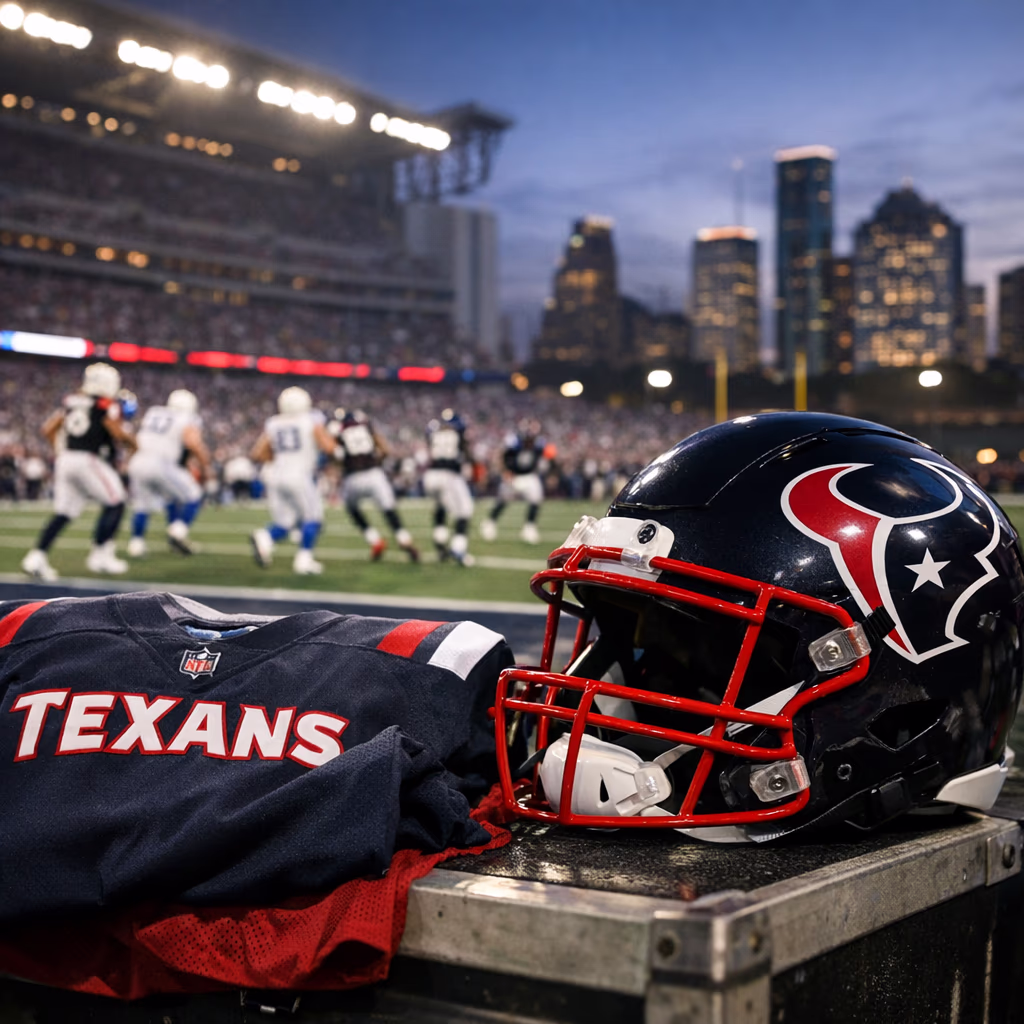 Texans Rival Uniforms Set for Week 11 Against Colts