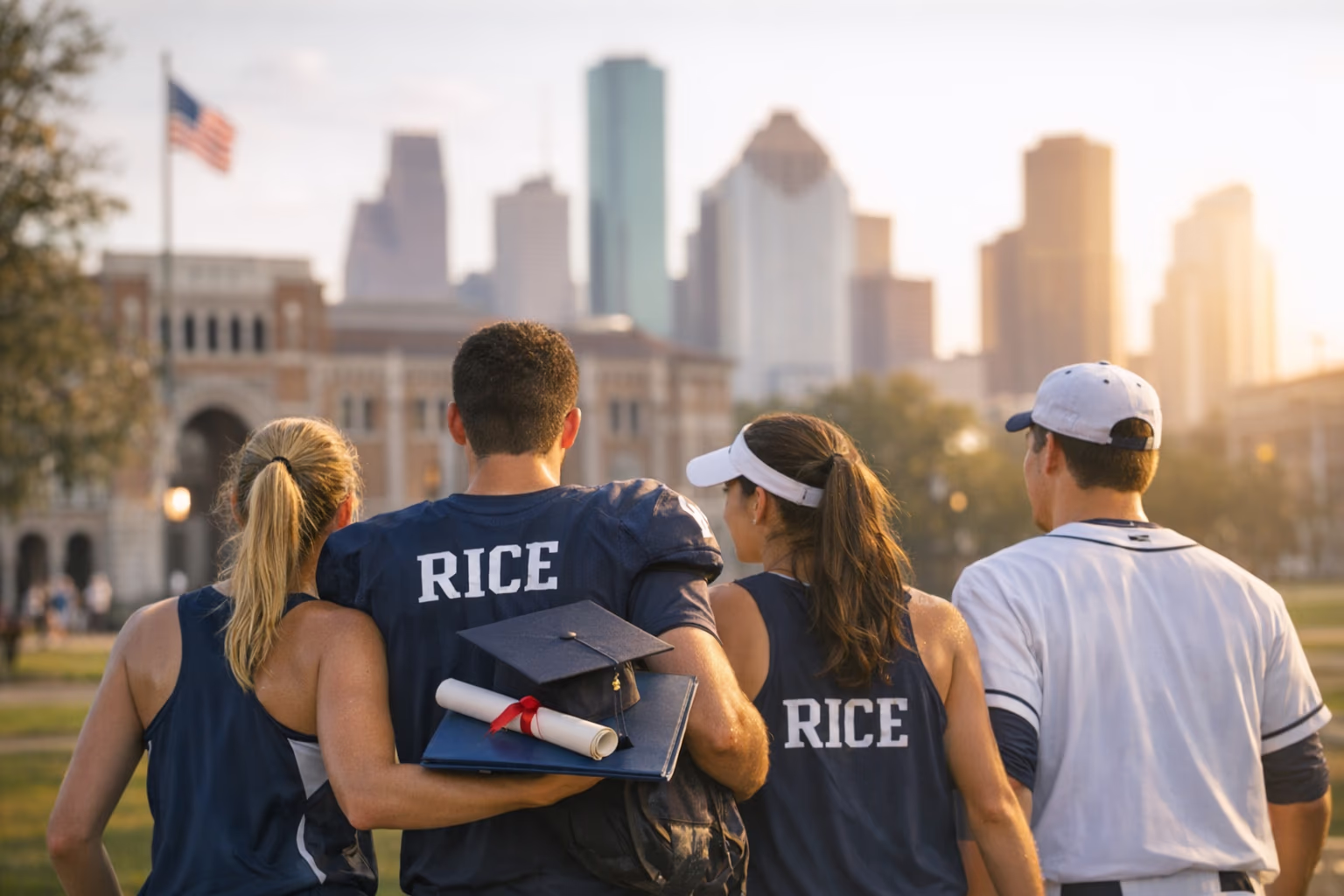 CSC Academic All-District Honors Go to Four Rice Owls