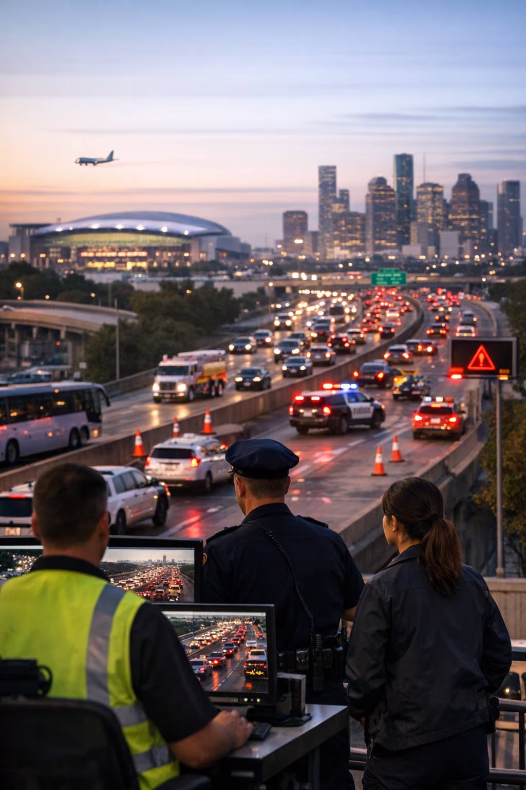 Houston World Cup Traffic Plan Uses Real-Time Data