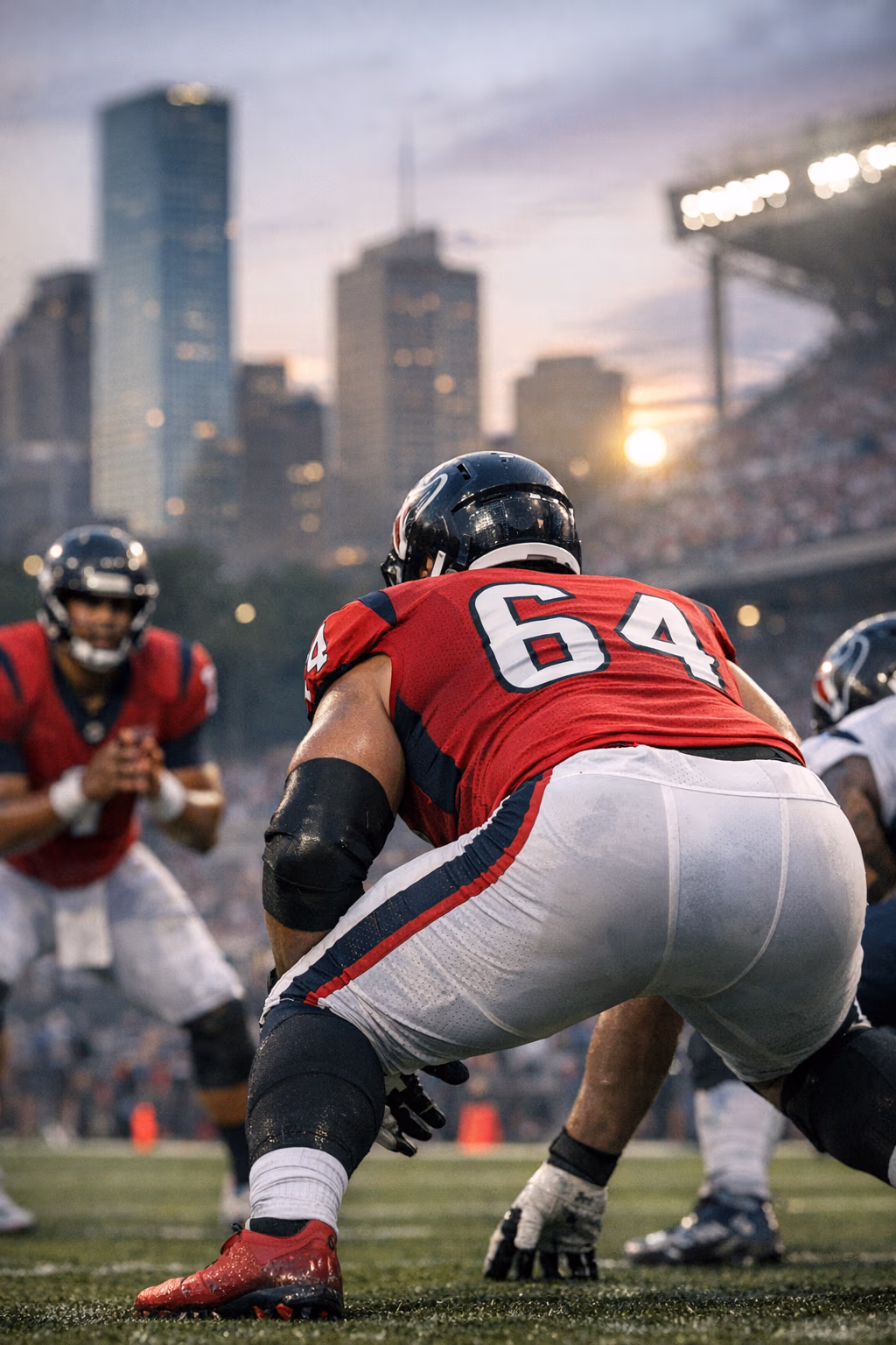 Texans Offensive Line Battle Centers on Right Guard