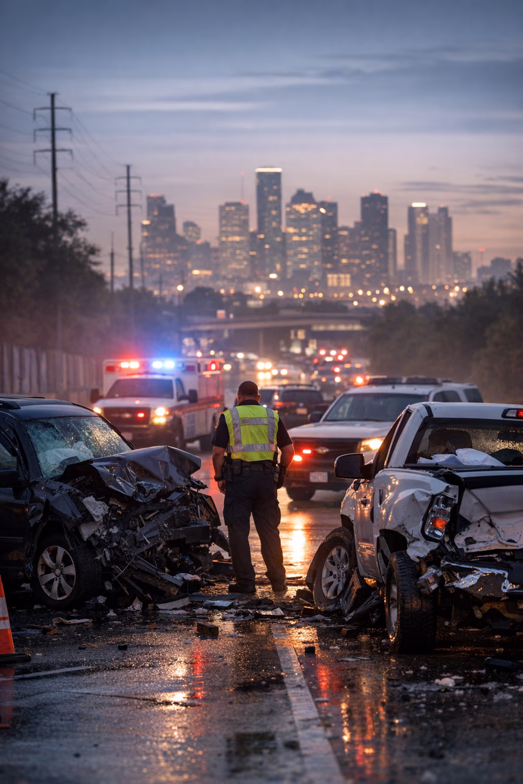 North Harris County Crash Kills Man Driving to Work