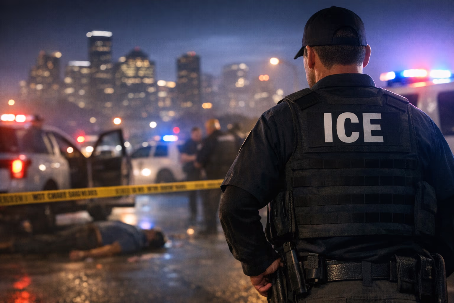 ICE officer fatally shoots man during Houston traffic stop