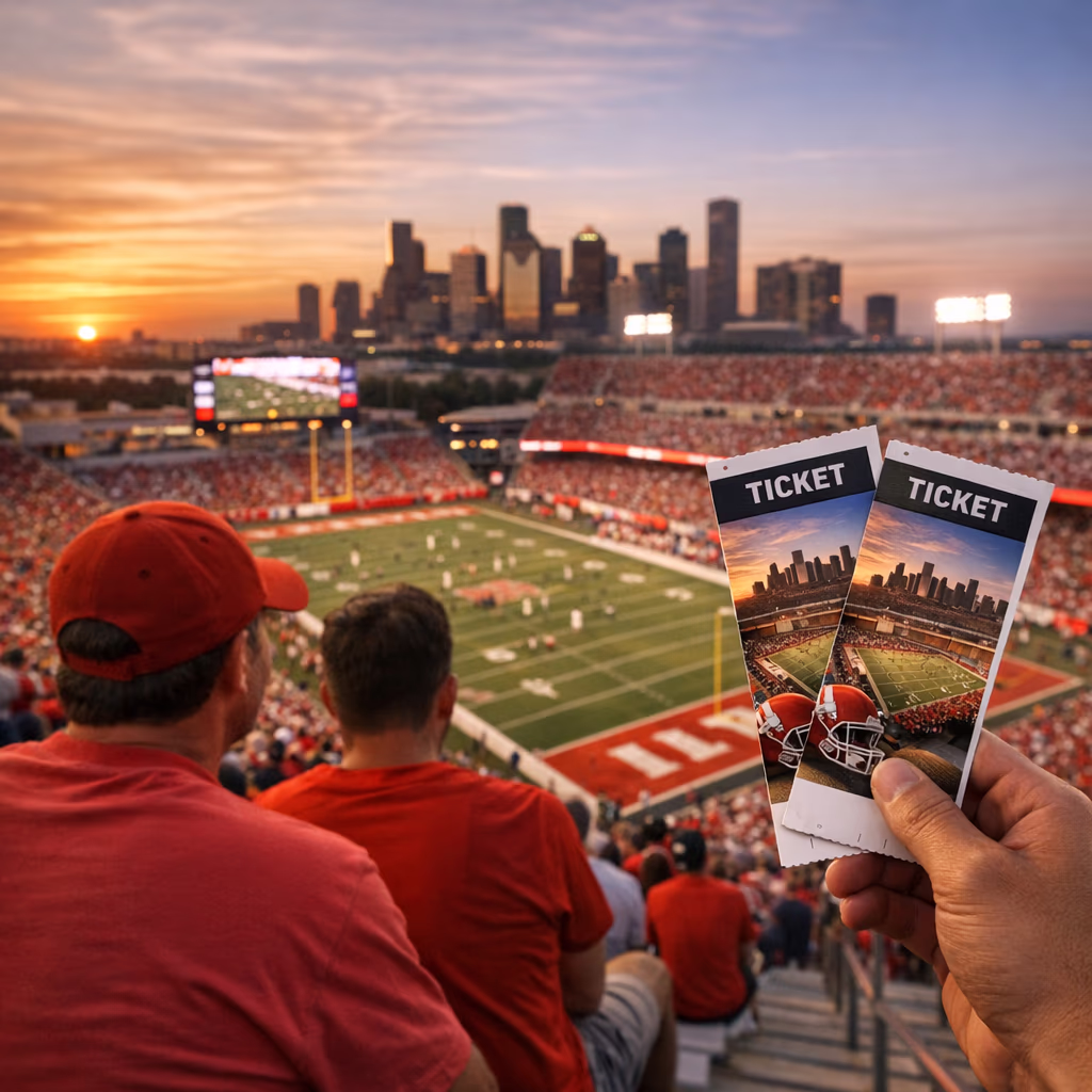 Houston Football Single-Game Tickets Are Now on Sale