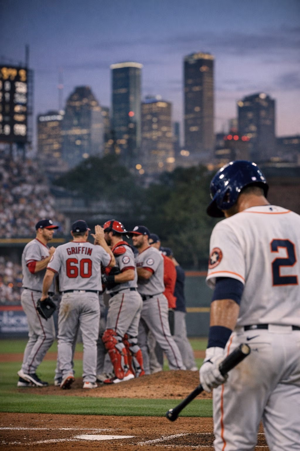Astros fall to Nationals as Foster Griffin leads Washington